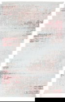 Covor Eko rezistent, NK 01 - Cream, Pink, 100% poliester, 155 x 230 cm