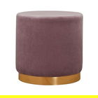 Taburet Barok, Balcab Home, 40x40 cm, lila