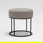 Taburet Moon Steel, Balcab Home, 40x40 cm, mink
