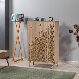 Dulap multifunctional Multibox 120, Vella, 80x36x127 cm, multicolor