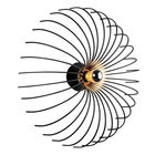 Aplica de perete Aspendos N-643, Noor, 16 x 56 cm, 1 x E27, 100W, negru