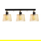 Lustra Kemer N-267, Noor, 68 x 24 cm, 3 x E27, 100W, negru