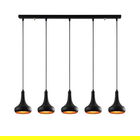 Lustra Berceste N-1368, Noor, 86 x 113 cm, 5 x E27, 100W, negru