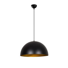 Lustra Sivani MR - 723, Opviq, 50 x 121 cm, 1 x E27, 100W, negru/auriu