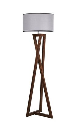 Lampadar, Luin, 8278-4, E27, 60 W, lemn/textil
