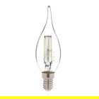 Bec LED, Sage, E14 Kıvrık - White, E14, 4 W, 6500K, 450 Lm, sticla
