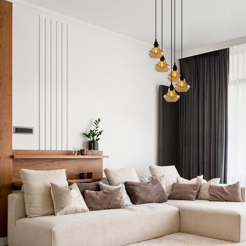 Candelabru, Opviq, Gold - 054, E27, 100 W, metal