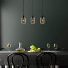 Candelabru, Opviq, Smoked - 023, E27, 60 W, metal/sticla