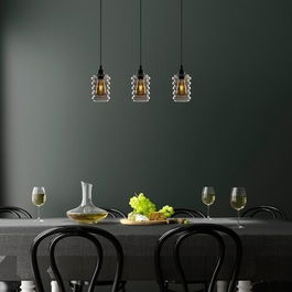 Candelabru, Opviq, Smoked - 023, E27, 60 W, metal/sticla