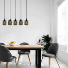 Candelabru, Opviq, Smoked - 064, E27, 60 W, metal/sticla