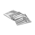 Prosop de plaja Leaf Luxury, L`appartement, 100x180 cm, bumbac, 460 gsm, antracit