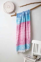 Prosop de plaja Erma, Irya Home, 90x175 cm, multicolor