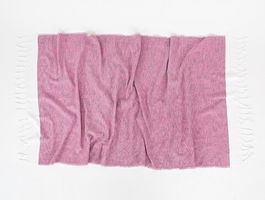 Prosop de plaja Sare, Irya Home, 90x170 cm, roz