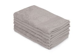 Set 6 prosoape de baie Rainbow, Hobby, 30x50 cm, bumbac, gri