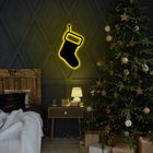 Lampa de perete Socks 2, Neon Graph, 19x35 cm, galben