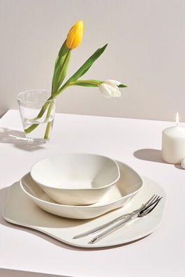 Set 2 boluri Kutahya Porselen, SKL02KKS0014, Ø18 cm, portelan, alb