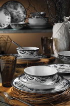 Serviciu de masa, 24 piese, Kutahya Porselen, ZG24Y2420939012, portelan