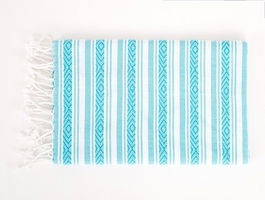 Prosop de plaja Velois, Irya Home, 90x170 cm, turcoaz