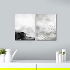 Set 2 tablouri decorative, Alpha Wall, Migration, 30x40 cm