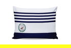 Set 2 fete de perna, 50x80 cm, 100% bumbac ranforce, Beverly Hills Polo Club, BHPC 003, albastru inchis