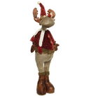 Decoratiune Deer, Decoris, 20x26x96 cm, poliester, multicolor