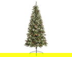 Brad Pine snowy, Decoris, 98x180 cm, verde