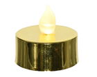 Set 6 lumanari cu LED Gold, Lumineo, Ø3.8 cm, plastic, auriu