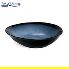 Set 6 boluri ovale Serenity, Heinner Ø20 cm, ceramica, albastru/negru