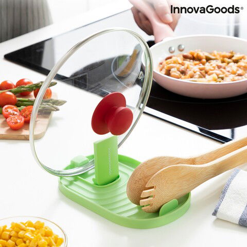 Suport pentru ustensile de bucatarie Rackula, InnovaGoods, 18x11.5x2.2 cm