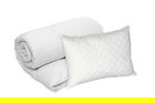 Set Blanche, perna microfibra 50x70 cm si pilota matlasata 350g/mp, 140x200 cm