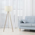 Lampadar, AYD-1524, Insignio, 38 x 140 cm, 1 x E27, 60W, crem/maro