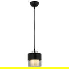 Lustra, AV-4288-1BSY, Avonni, 15 x 70 cm, 1 x E27, 60W, negru