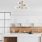 Lustra, Arge - 10174, Fulgor, 75 x 75 x 40 cm, 6 x E14, 40W, auriu