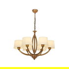 Lustra, Av-1876-6Es, Aurora, 65 x 80 cm, 6 x E27, 60W, crem/aramiu antic