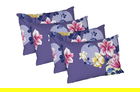 Set 4 perne Bloom, microfibra matlasata Alcam, 50x70 cm