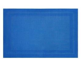 Suport farfurie Velvet, Ambition, 30x45 cm, PVC, albastru