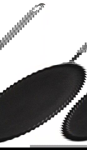 Tigaie creponata grill Graphite, Ambition, 25x25 cm, aluminiu, invelis Ilag Basic