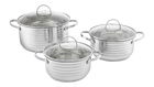 Set oale 6 piese Twin, Ambition, 16/18/20 cm, inox