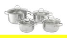 Set oale 8 piese Twin, Ambition, 16/18/20/24 cm, inox