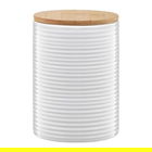 Recipient cu capac Tuvo Line, Ambition, 1.1 L, dolomit/lemn