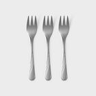 Set furculite desert 3 piese Napoli, Ambition, 13.5 cm, inox 18/10