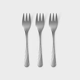 Set furculite desert 3 piese Napoli, Ambition, 13.5 cm, inox 18/10