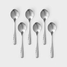 Set lingurite ceai 6 piese Napoli, Ambition, 13.7 cm, inox