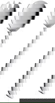 Set ustensile pentru salata Wave, Ambition, 24 cm, inox, argintiu