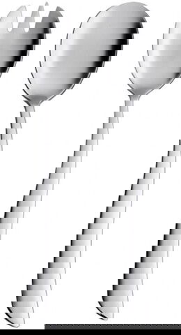 Set ustensile pentru salata Wave, Ambition, 24 cm, inox, argintiu