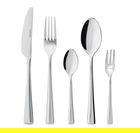 Set tacamuri 30 piese Siena, Ambition, inox, argintiu