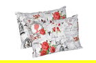 Set 2 perne Romance, microfibra matlasata, 50x70 cm