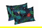 Set 2 perne Exotic, microfibra matlasata, 50x70 cm