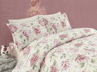 Lenjerie de pat pentru o persoana, Eponj Home, Care 143EPJ01239, 2 piese, amestec bumbac, multicolor