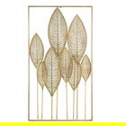 Decoratiune de perete, Adhira, Bizzotto, 52.5x95 cm, otel
